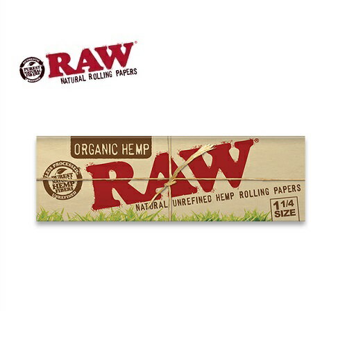 楽天Leap-Frog 楽天市場店RAW ORGANIC HEMP 1 1/4 - ロウ オーガニック ヘンプペーパー [タバコ用 巻紙 ジョイントペーパー]