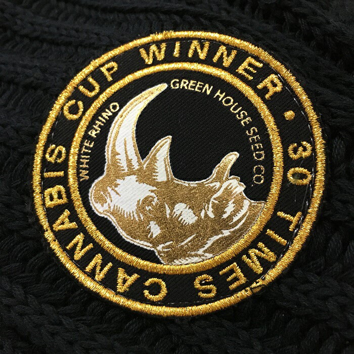 ���󥰥��֥���ʥӥ� ���꡼��ϥ��� �ʥۥ磻�ȥ�Ρ� - King of Cannabis Twist&shout hat��White rhino�˥˥å�˹/�˥åȥ���å�/˹��/�����Х���