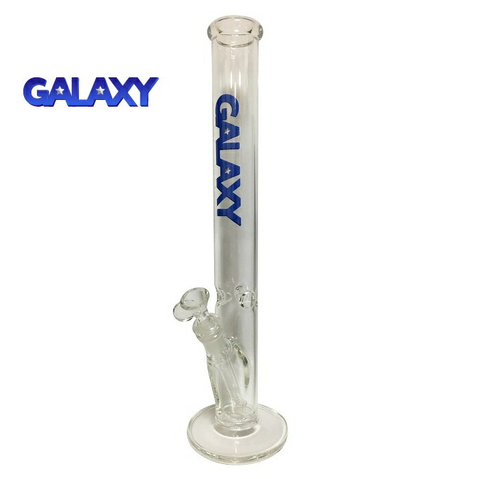 GALAXY Glass ICE Bong - ギャラクシー ガラスボング [アイシングストレート]（400mm）ガラスパイプ 水パイプ