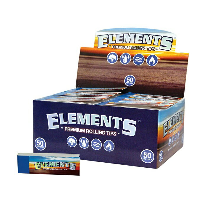 ELEMENTS FILTER TIPS - ������� �ե��륿�����å� ��50���֤�ۡʥ��Х����� ������󥰥ڡ��ѡ���