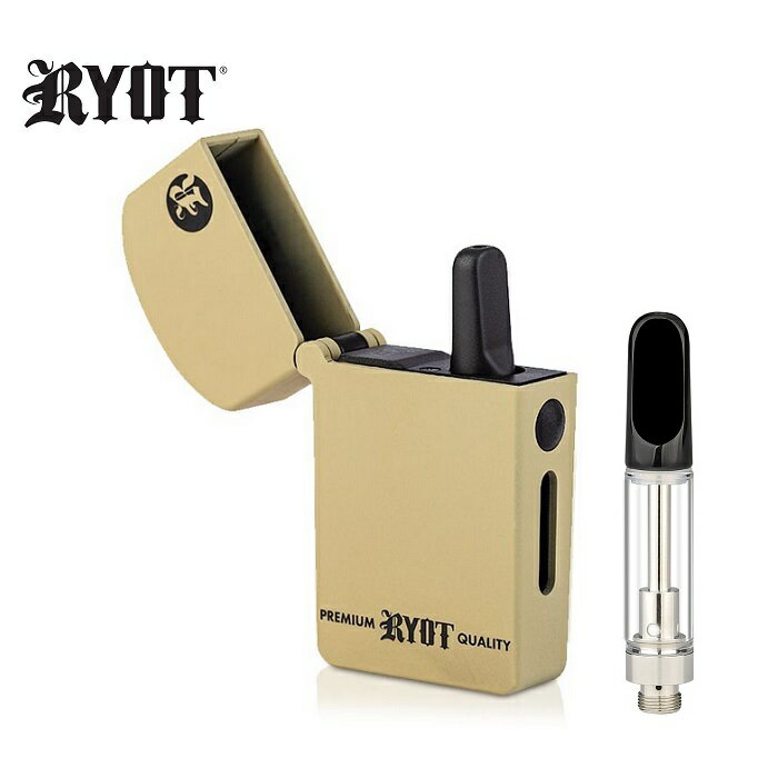 RYOT VERB 510 Vaporizer [BEIGE]【510スレッド対応】ヴァーブ ヴェポライザー[ベージュ]（正規品）オイル・リキッド用