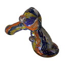 インサイドアウト ガラスパイプ ハンマーバブラー - INSIDEOUT Glass pipe hammer Bubbler (140mm) パイレックス製