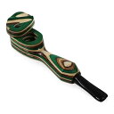 レインボーウッドスリーブパイプ 回転蓋 - Wooden Hand Pipe with Swivel Lid(115mm)【Made in USA】