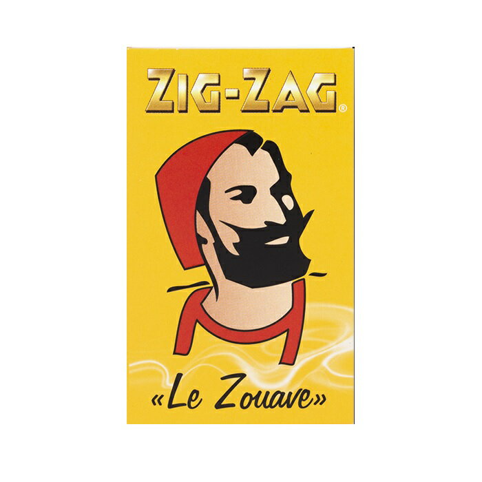 Zig Zag Medium Weight Rolling Paper - Yellow 69mm / 100枚 - ジグザグイエローミディアムウェイト [タバコ用 巻紙 ジョイントペーパー ローリングペーパー]
