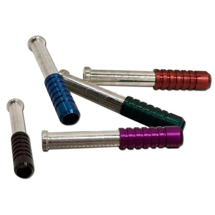 Leap-Frog 楽天市場店のAnodized Ejector Bat - Assorted Colors - アルマイト加工 エジェクターバット （78mm）ワンショットパイプ【アソートカラー】｜アングル2