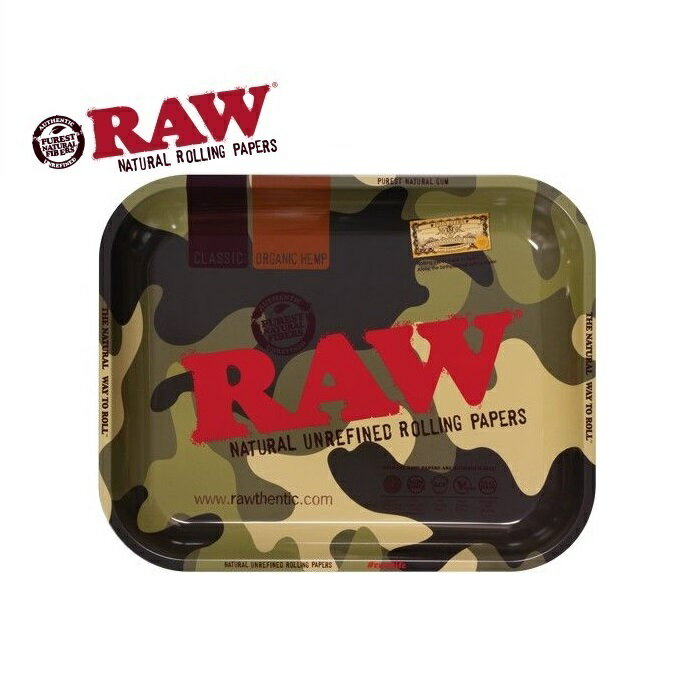 RAW Metal Rolling Tray Large CAMO - E ^[OgC Ji[Wj345mm~275mm 芪^oR