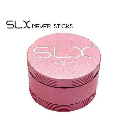 SLX V2.5（50mm）CERAMIC COATED NON-STICK GRINDER FLAMINGO PINK - SLX V2.5 ノンスティックグラインダー（非粘着性） フラミンゴピンク [ポケットサイズ]【正規品】