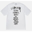 STUSSY TRIBE STACK TEE ステューシー ホワイト L & XL