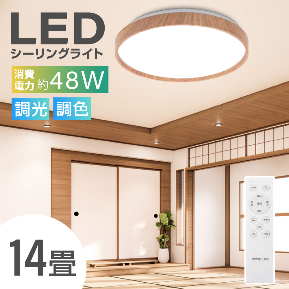 5/14 20%OFF♪シーリングライト led お