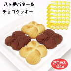 山梨 お土産 送料無料 八ヶ岳バター＆チョコクッキー 20枚×24箱 八ヶ岳 清里 小淵沢 おみやげ クッキー チョコ バター