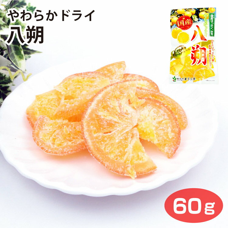 やわらかドライ八朔60g 国産はっさく使用 国産100％ ドライフルーツ はっさく 南信州菓子工房 長野 信州 お土産 おみやげ 信州芽吹堂