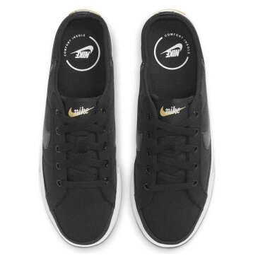 即納 NIKE ナイキ コートレガシー ミュール スニーカー メンズ レディース スライダー クロッグ Court Legacy Mule DB3970-001
