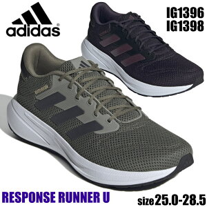 ¨Ǽ adidas ǥ 쥹ݥ󥹥ʡ RESPONSE RUNNER  ˥󥰥塼 ư IG1396 IG1398