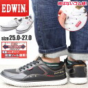 メンズ スニーカー スリッポン EDWIN エドウィン カジュアルシューズ 軽量 No.7755