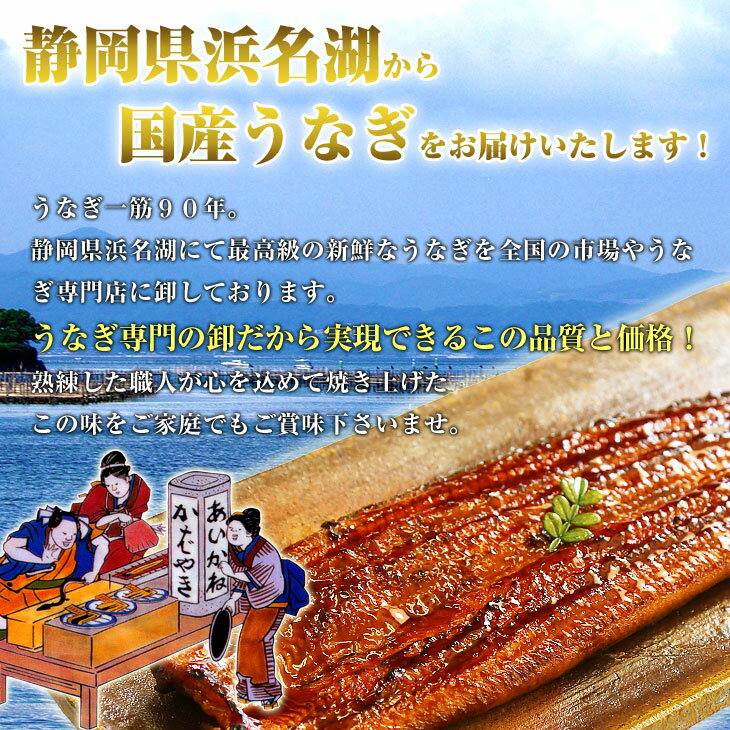 うなぎカット蒲焼き タレ・山椒付 浜名湖うなぎのあいかね