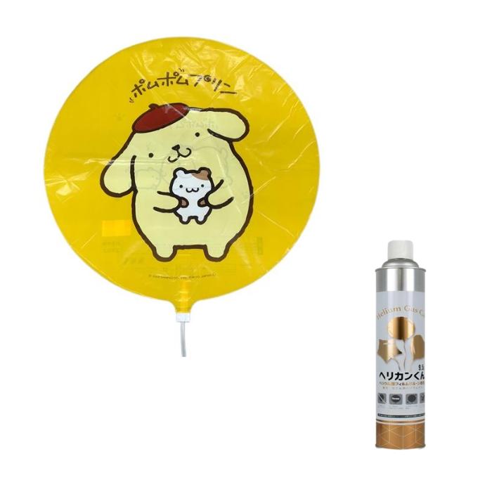 スタッフのお気に入り♪ ”リボン紐＆紙ウエイト付” ヘリウムガス入風船1個と補充用11.6Lヘリウム缶1本のセット ヘリウムガス約16リットル入 ガス入れ後のサイズ◆直径約36cm ヘリウムガス入りの風船をお届けしますので、風船が萎んできたらセット品の補充缶でガス補充して下さい。また元気になります。 ▼他の種類のハッピーセットはこちらよりどうぞ▼ 人気キャラクターセットは、こちら お散歩セットは、こちら 人気TVアニメセットは、こちら とくとくセットは、こちら 送料のご案内（佐川急便） ◆システムの制約上、ご注文時、送料が適正に表示されない場合がありますが、後ほど修正しお知らせします。 佐川急便の場合、法人・団体等へのお届け時間帯指定はお承りできません。お届け時間帯指定が必要な場合は、ヤマト運輸ご利用となります。 ◆他の商品とご一緒にお買上の場合の送料は後ほど店舗よりお知らせします。 ◆離島へのお届けは、ヤマト運輸ご利用となります。 ◆大変申し訳御座いません。沖縄へは航空便での輸送のためこの商品のご注文をお承りできません。 詳細につきましてはこちらよりお問合せ下さい。ヘリウムガス注入時のご注意！！　　急激な注入をしますと、注入口に接続しているバルーン内部の注入チューブを破損し、ガス漏れの原因となります。ガス漏れ原因のほとんどがこのケースです。ガス注入はゆっくりと行ってください。