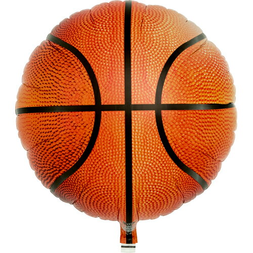ヘリウムガス入り風船　【バスケットボール】　丸型アイブレックスバルーン　（14インチ）　籠球部　【..