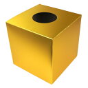 『抽選箱 金色』 【イベント・お祭りにぴったり!くじ引きやお菓子つかみ取りに!子供も大喜びで楽しみます!】