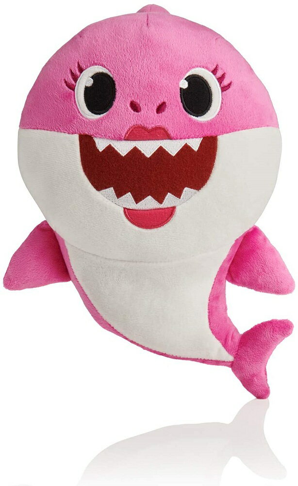 (ピンク)歌うベイビーシャーク　サメ ぬいぐるみ 子供 おもちゃ シンギング サウンド ミュージカル ドール マミーシャークPinkfong Baby Shark Official Song Doll - Mommy Shark