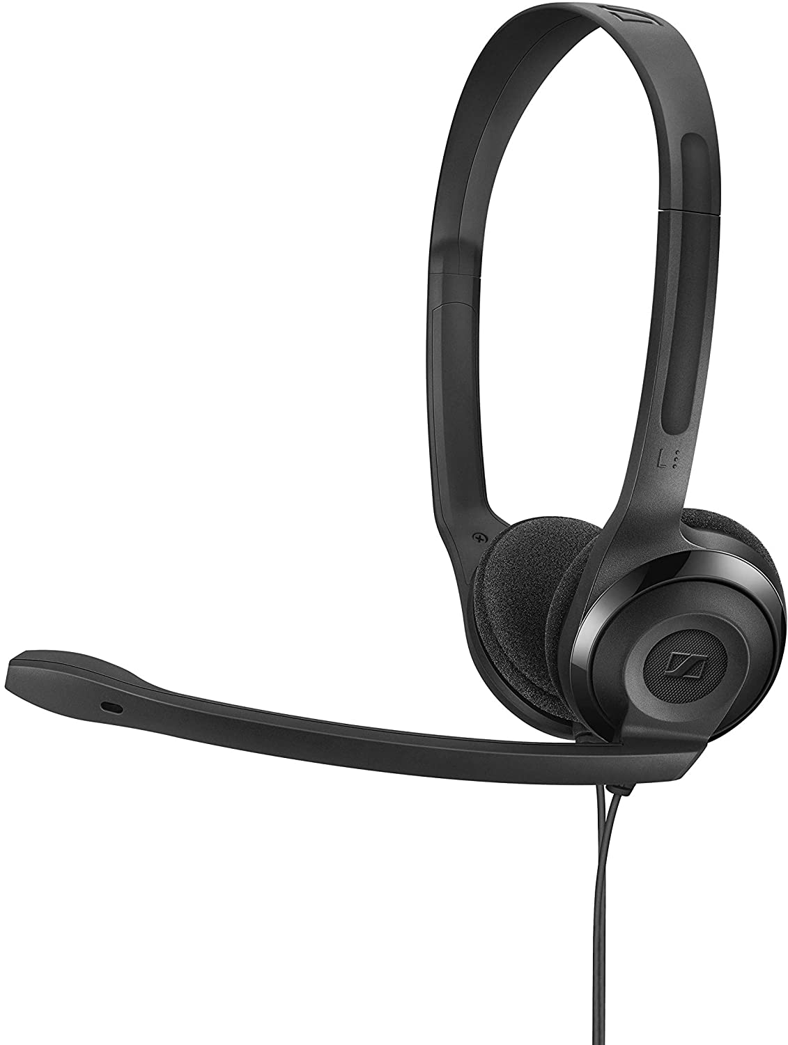 【最終入荷】Sennheiser PC5チャット - インターネットコミュニケーション Eラーニング ゲーム用ヘッドセット - ノイズキャンセリングマイク カジュアルゲーミング軽量 高快適 ミニマリスティック ブラック【海外輸入品】