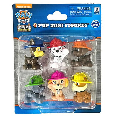 パウパトロール　フィギュア　6体セット【海外輸入品】【ラッピング不可】Paw Patrol Figure Set 6 Piece