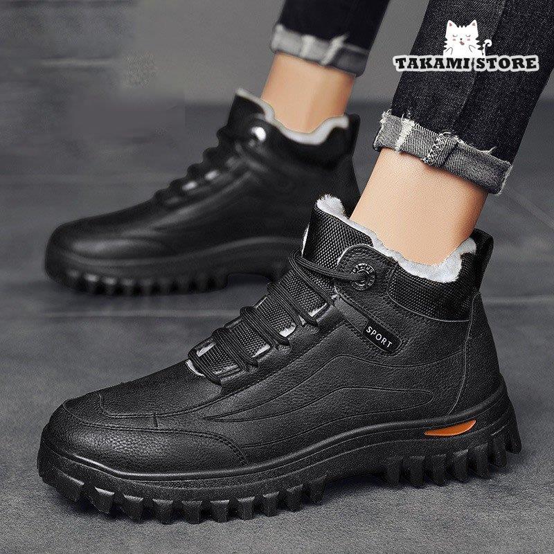 ムートンブーツ スノーブーツ メンズ 防寒 登山靴 裏起毛 短靴 ショートブーツ スニーカー 大人 冬靴 カジュアル おしゃれ アウトドア 暖かい