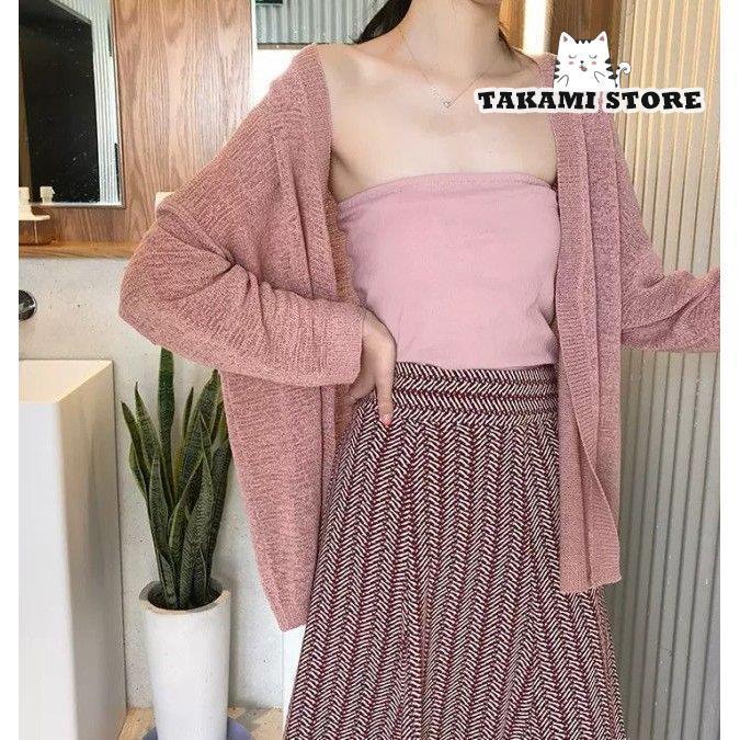 ニット カーディガン レディース 薄手 春夏 トップス 長袖 ゆったり シンプル 羽織り 通勤服 オフィス カジュアル 春 夏 秋 体型カバー オーバーサイズ ビッグシ