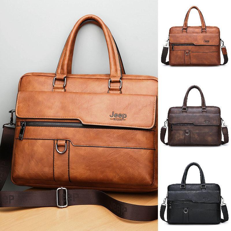 ビジネスバッグ　メンズ　レザーバッグ本革　トートバッグ ショルダーバッグ メンズ　プレゼント 2WAY ..