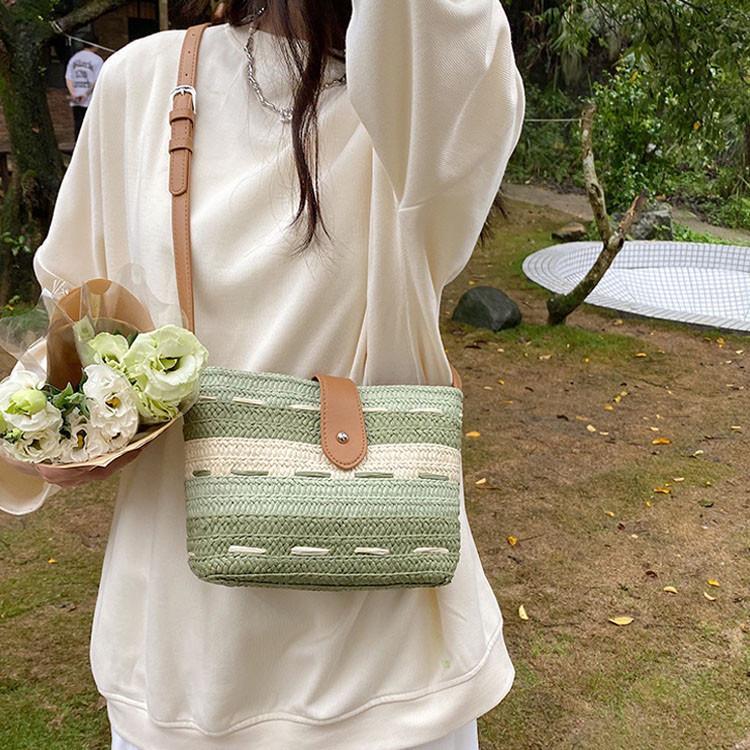 かごバッグ ショルダー 斜めがけ カゴバッグ ミニバッグ 軽い 夏バッグ レディース 浴衣バッグ おしゃれ サマーバッグ ストローバッグ 女性 小さめ