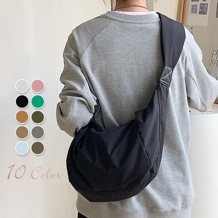 2025 ★ボディバッグ レディース 軽い ショルダーバッグ 斜め掛け ナイロン スポーティー 太ベルト ショルダーバッグ 大きめ カードケース 撥