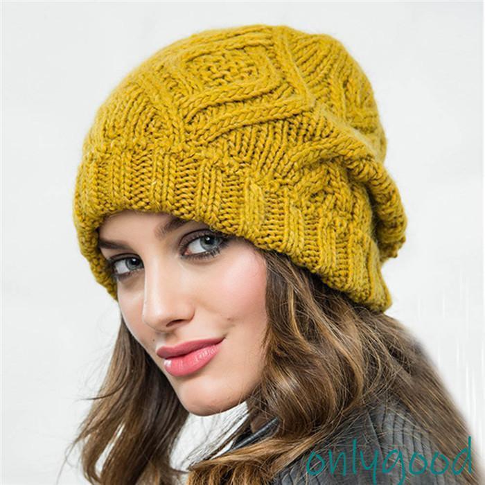 Knit Hat - ニット帽 レディース おしゃれ ニット帽子 小顔 防寒 かわいい 帽子 女性用 暖かい シンプル 秋 冬 大きいサイズ 20代 30代 40代 50代