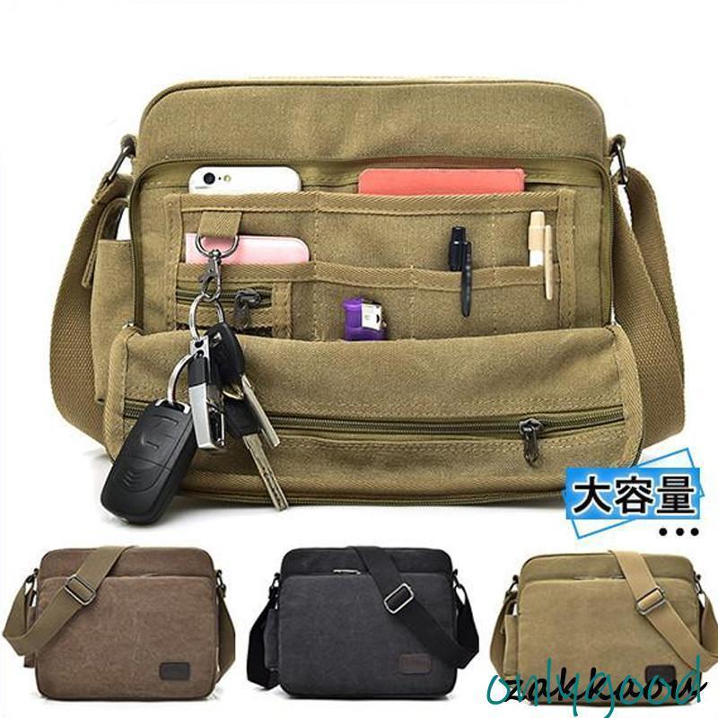 ショルダーバッグ斜め掛けキャンバス...