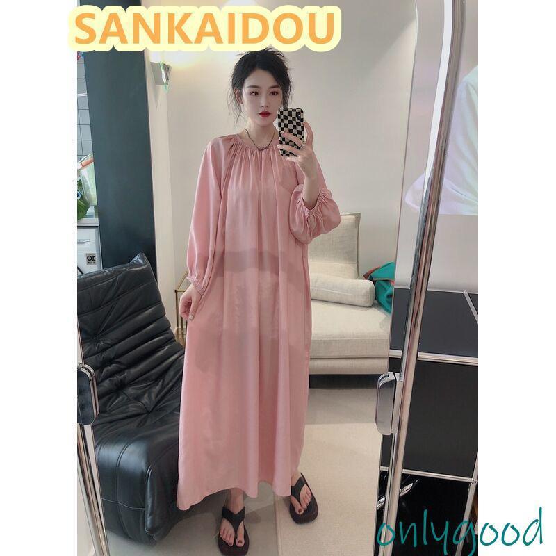 レディース スカート ハイブランド コットンリネン ワンピース コットンリネン シャツワンピース 妊婦さんも着れます