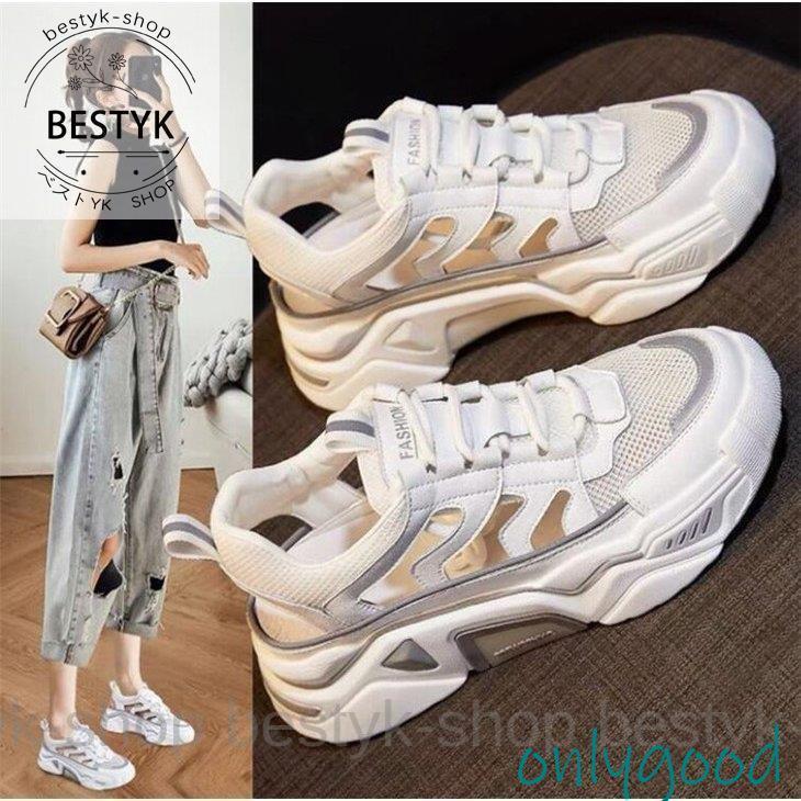 Sports Sandal - スポサン サンダル レディース スニーカー スポーツサンダル 厚底 スニーカーサンダル メッシュ ミュール カジュアル シューズ 疲れない