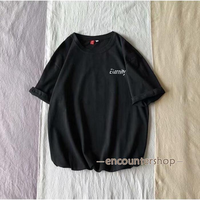 Tシャツ レディースファッションオシャレ ゆったりTシャツ 半袖 文字ログ トップス 白 スポーツ 夏 ファッションレディースファッション aikei2016-10066077 アイケイ楽天市場店 サンプル画像3