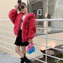 ボアコート 可愛い キッズコート 女の子 冬服 厚手 アウター 子供服 ふわふわ モコモコ 通学 おしゃれ 卒園式 入学式 キャラクター