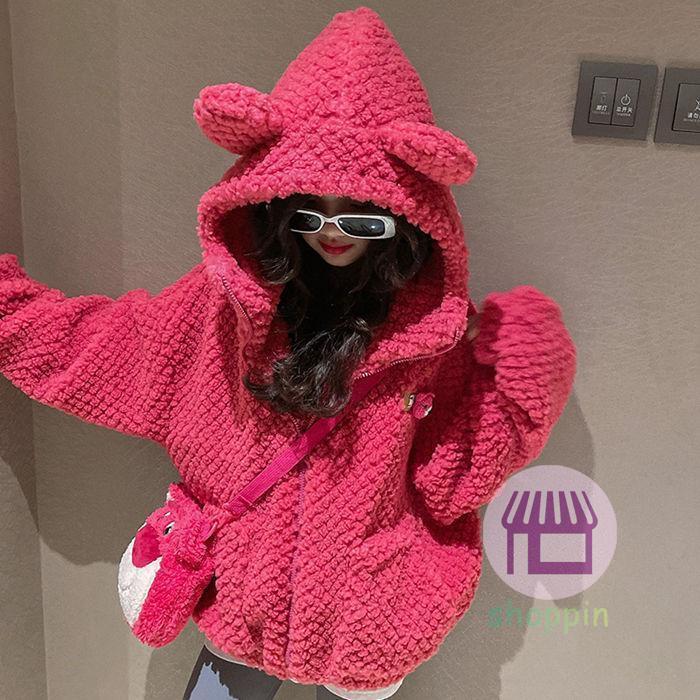 ボアコート 可愛い キッズコート 女の子 冬服 厚手 アウター 子供服 ふわふわ モコモコ 通学 おしゃれ 卒園式 入学式 キャラクター 3