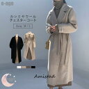 チェスターコート コート レディース 秋冬 ロングコート ウール混 トレンチコート テーラードジャケット チェスター コート アウター 防寒