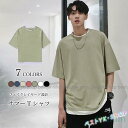 【スーパーセール期間限定】Tシャツ 半袖 メンズ フェイクレイヤード 夏Tシャツ ゆったり 半袖Tシャツ クルーネック 男性 ゆるTシャツ 無地 白t 夏 サラサラ 快適 トップス