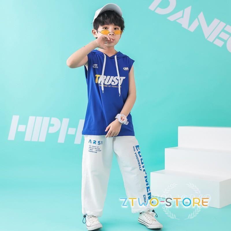 ジャズダンスキッズ ダンス衣装 ヒップホップ 子供 ダンスパンツダンストップス HIPHOP 演出服 ステージ衣装 練習着 おしゃれ ステージ衣装