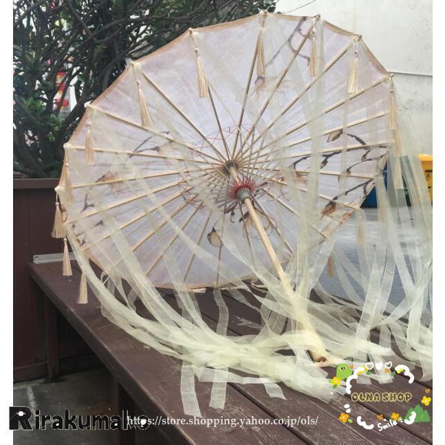 傘 撮影用和傘 晴雨兼用和風傘 かさ 木製 雨傘 和風 和柄 レディース UVカット コスプレ アンブレラ ゴシック クラシック 日傘 婦人傘 パラソル