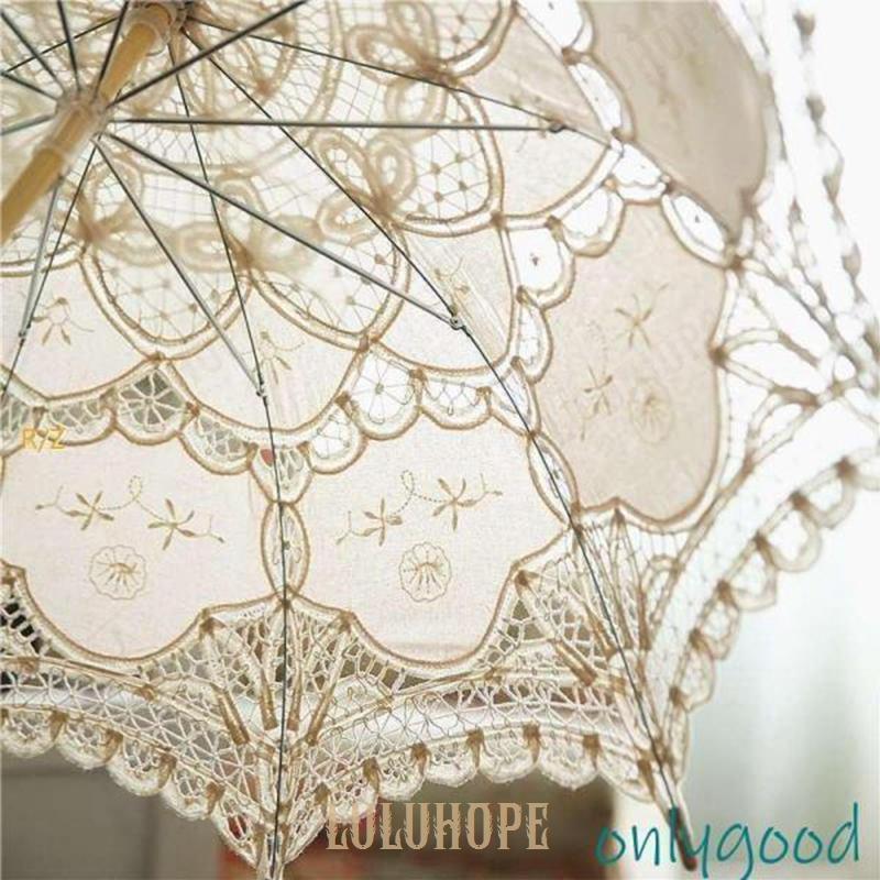 和傘 長傘 可愛い 日傘女優日傘レディース花嫁ブライダル傘踊り傘 唐傘 レース 大きいサイズ 用 軽量手作り DIY手芸品装飾用長柄