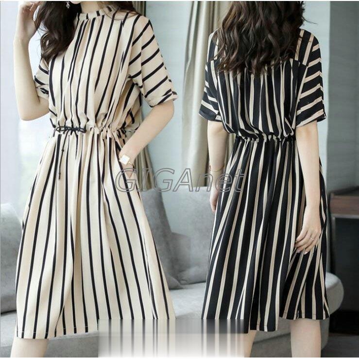 ワンピースレディースストライプワン...