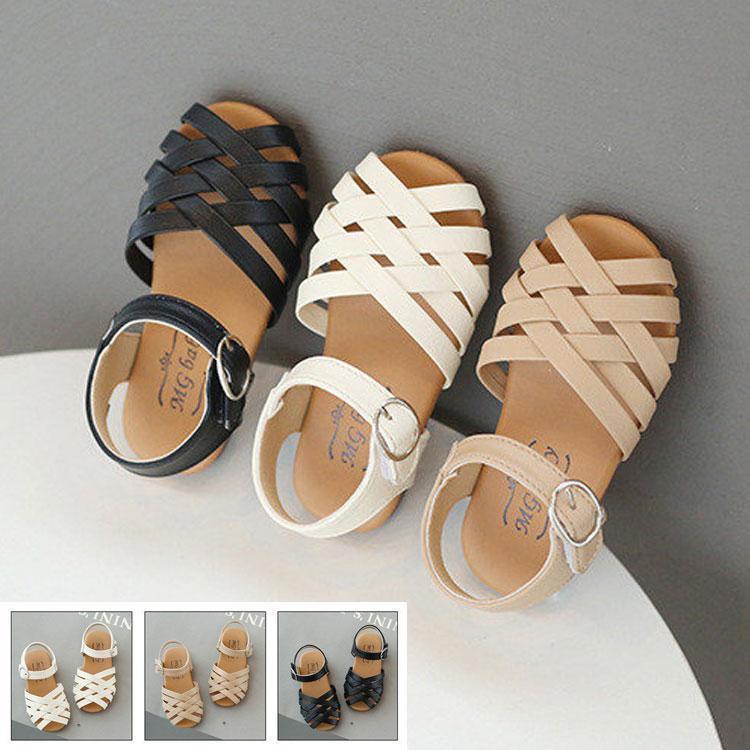 【期間限定10％OFF】サンダル キッズ 女の子　夏　ビーチサンダル　子供靴　つま先ガード　キッズシュ..