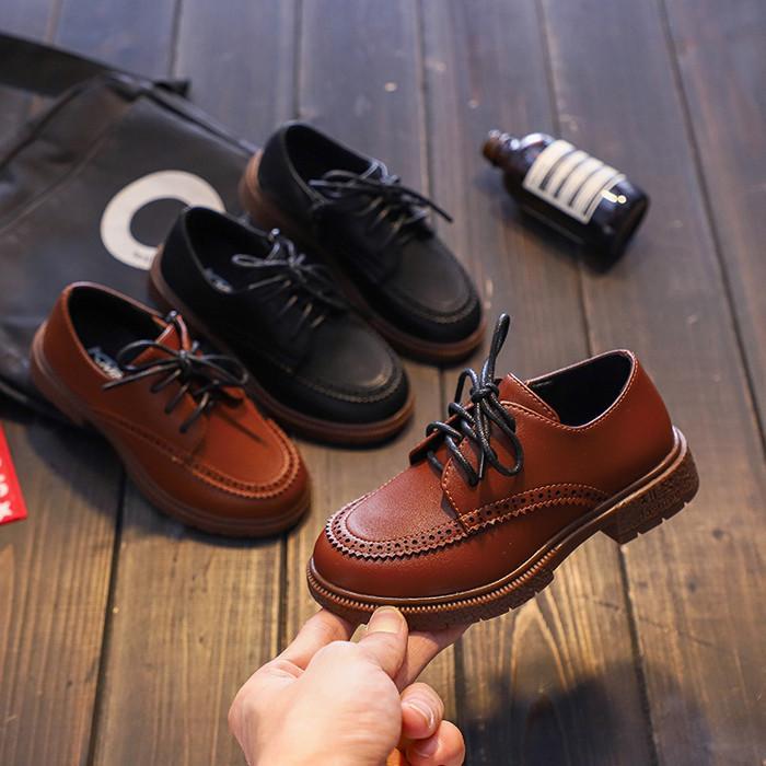 Formal Shoes - シューズキッズ男の子子供シューズ革靴ローファー靴ジュニア結婚式卒園式通学七五三冠婚葬祭紐靴卒業式入学式