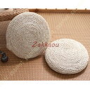座布団 お尻が痛くならない 厚め 硬め い草座布団 い草製 円形座布団 い草クッション 丸型 ごろ寝 クッション ざぶとん 丸 天然素材 おしゃれ 大きめ 通気性