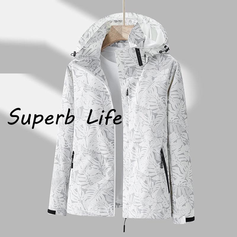 レディース マウンテンパーカー ウィンドブレーカー ブルゾン メンズ 登山服 アウ...