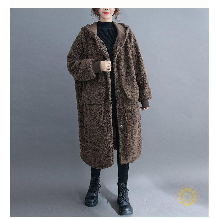 ボアコート フリースコート ブルゾン ロング キルティングコート 羽織り レディース ゆったり ボア 防寒 冬 40代 アウター 体型カバー 大きいサイズ 無地