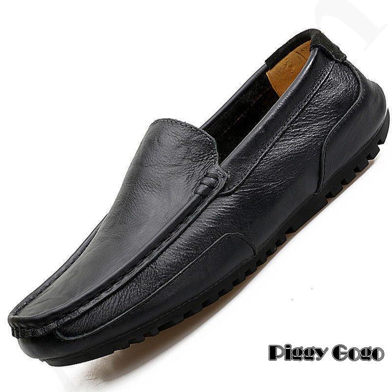 モカシン メンズ シューズ 紳士靴 ローファー 革シューズ フラットソール ぺたんこ 履きやすい スリッポン 透かし彫り 通気設計 ビジネス カジ