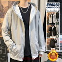 パーカー メンズ 長袖 フード付き 薄手 厚手 裏起毛 裏ボア ジップアップ カーディガン ビッグシルエット マウンテンパーカー 春 秋服 秋冬
